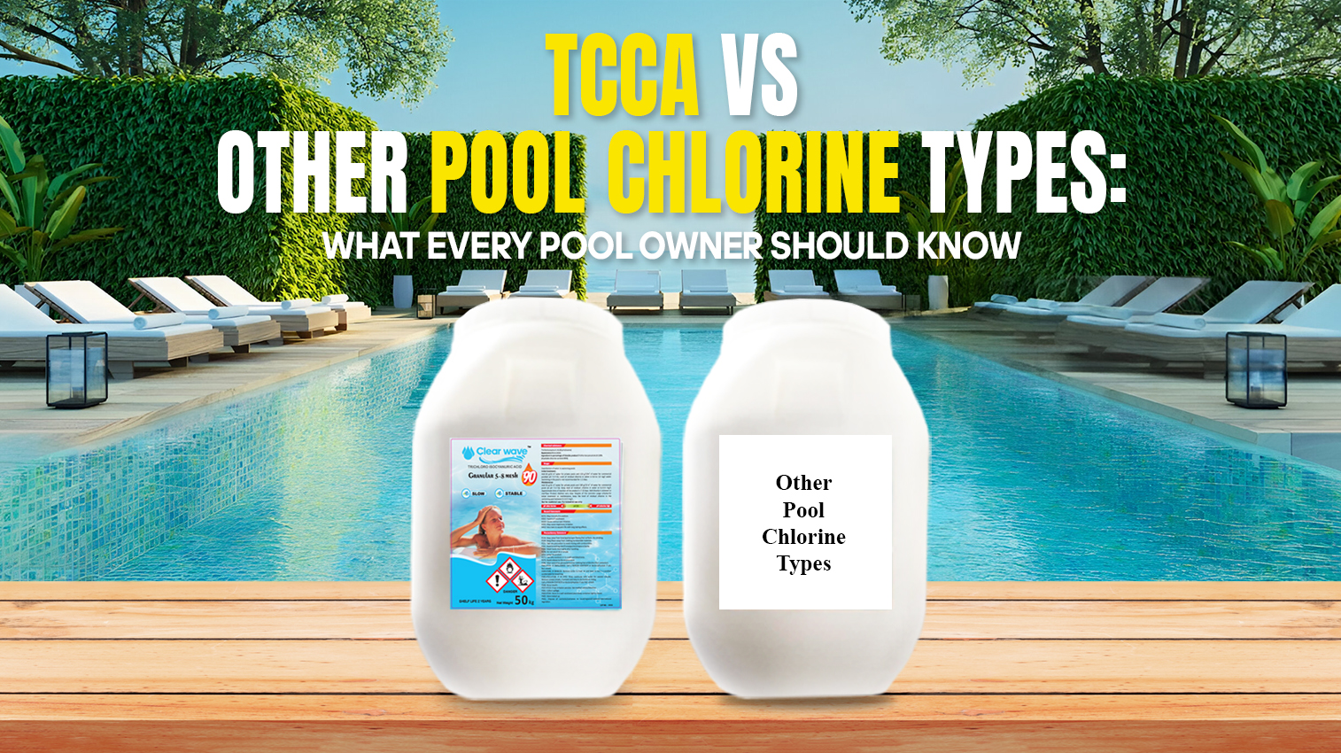 TCCA for swimming pools